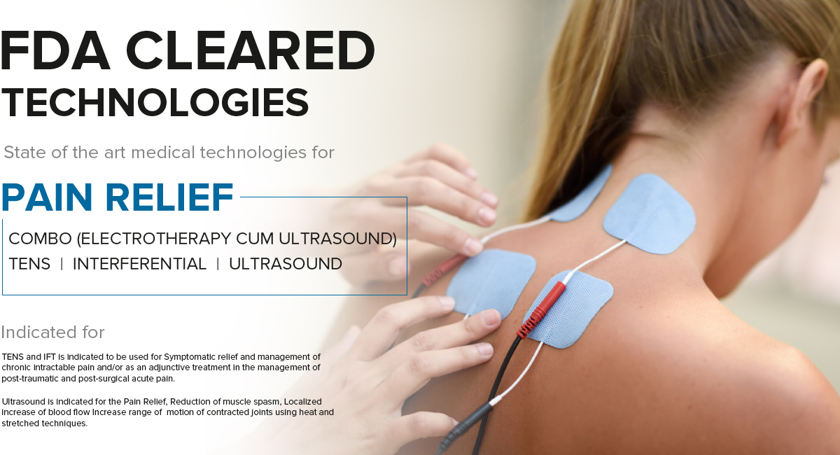 Electrotherapy -Back pain relief by ultrasound therapy Device - Johari  Digital Healthcare Ltd.