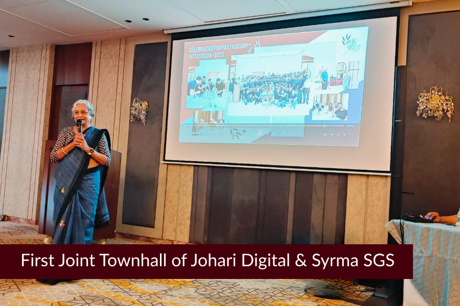 First Joint townhall of Johari Digital and Syrma Sgs